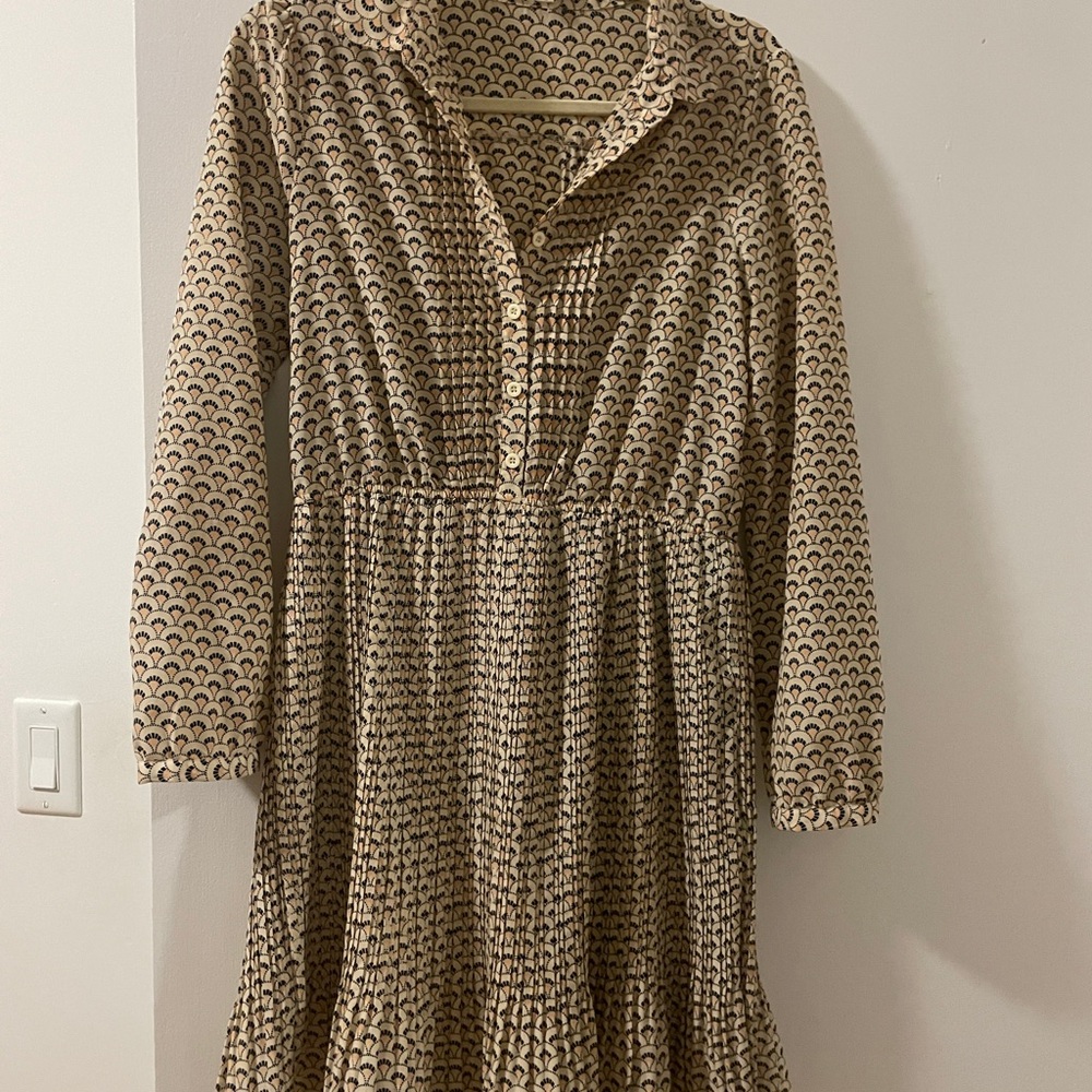 Elegant Patterned Dress